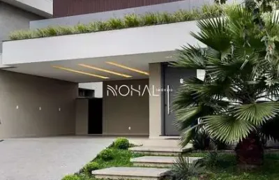 Casa semimobiliada à venda com 3 suítes no condomínio terras alphaville