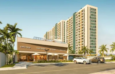 Apartamento a venda com 3 quartos sendo 1 suíte no barra home resort