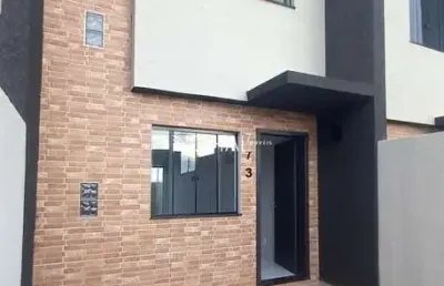 Residência a venda com 2 quartos no bairro cará cará - (nova ponta grossa)
