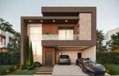 Residência a venda com 3 suítes no condomínio ecoville (em construção)