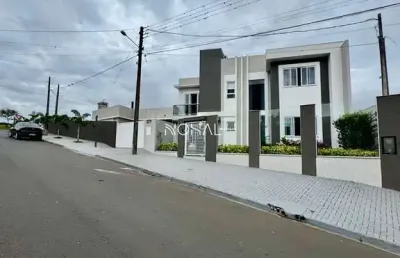 Residência semimobiliada a venda com 3 suítes no bairro oficinas
