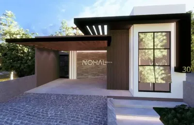 Residência a venda com 3 quartos sendo 1 suíte no condomínio eos mirante