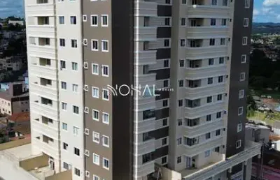Apartamento garden semimobiliado no centro de ponta grossa