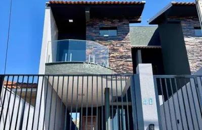 Casa com 3 quartos para alugar na Rua Cleuci Gomes de Araújo, 40, Contorno, Ponta Grossa
