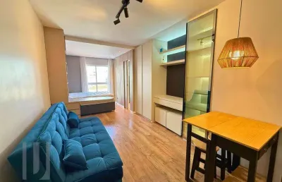 Apartamento com 1 dormitório à venda, 31 m² por r$ 360.000 - centro - curitiba/pr