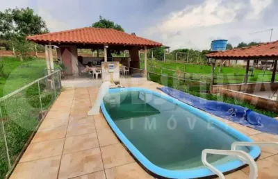 Chácara a venda no condomínio eldorado em uberlândia