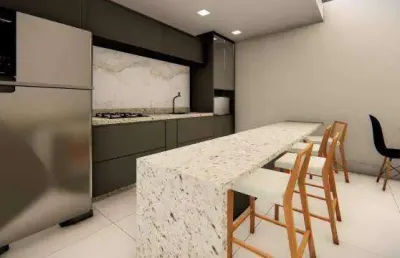 Apartamento à venda, 2 quartos, 1 suíte, 2 vagas, santa monica - uberlandia/mg