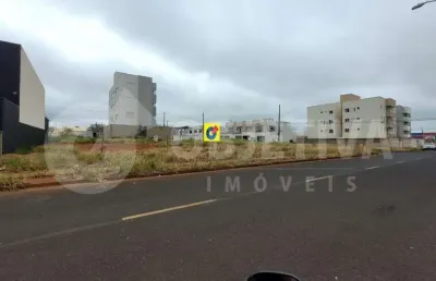 Excelente área de esquina no bairro novo mundo em uberlândia