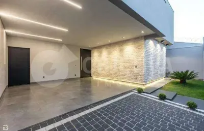 Excelente casa nova a venda no bairro novo mundo em uberlândia