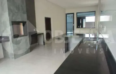Encantadora casa nova com conceito integrado e espaço amplo a venda no bairro jardim ipanema em uberlândia