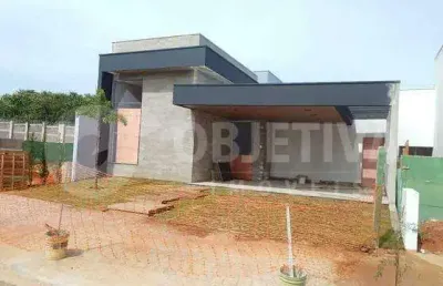 Casa em condomínio à venda, 3 quartos, 1 suíte, 2 vagas, condomínio raros alto umuarama - uberlandia/mg