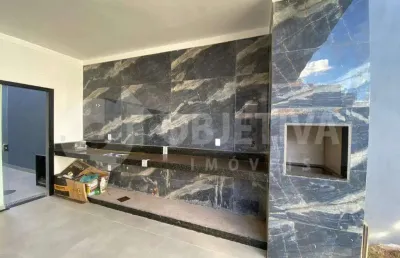 Casa à venda, 3 quartos, 3 suítes, 4 vagas, novo mundo - uberlandia/mg