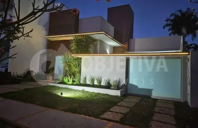 Casa em condomínio à venda, 3 quartos, 1 suíte, 4 vagas, paradiso ecologico - uberlandia/mg
