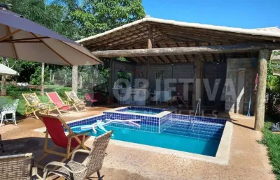 Chácara à venda, 3 quartos, 1 suíte, 5 vagas, cruzeiro dos peixotos - uberlandia/mg