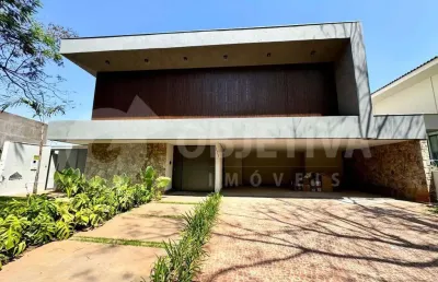 Espetacular casa nova em 3 pavimentos no condomínio de alto padrão reserva do vale em uberlândia