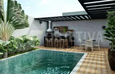 Casa à venda, 2 quartos, 2 suítes, 4 vagas, portal do vale - uberlandia/mg