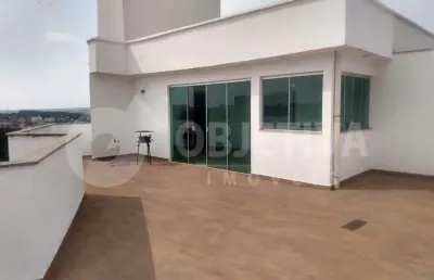 Cobertura à venda, 2 quartos, 1 suíte, 2 vagas, jaragua - uberlandia/mg