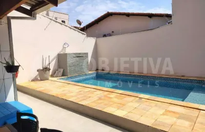 Casa à venda, 3 quartos, 1 suíte, 3 vagas, santa monica - uberlandia/mg