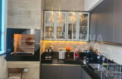 Cobertura à venda, 4 quartos, 3 suítes, 4 vagas, brasil - uberlandia/mg
