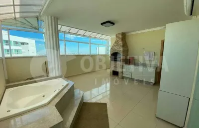 Linda cobertura duplex mobiliada a venda no bairro santa monica região do finotti em uberlândia