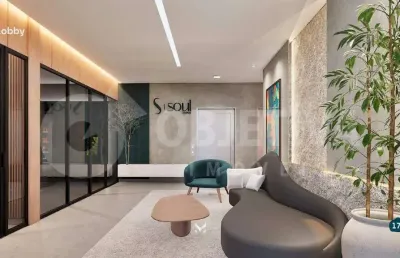 Studio à venda, 1 quarto, 1 suíte, 1 vaga, santa monica - uberlandia/mg