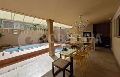 Casa em condomínio à venda, 3 quartos, 3 suítes, 2 vagas, village karaiba - uberlandia/mg