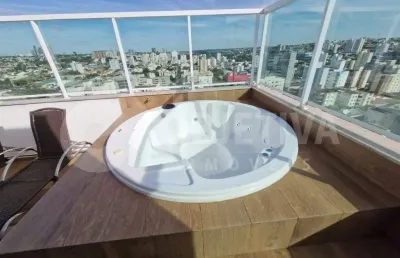 Cobertura à venda, 3 quartos, 1 suíte, 2 vagas, tabajaras - uberlandia/mg