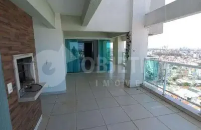 Cobertura para aluguel, 4 quartos, 4 suítes, 3 vagas, centro - uberlandia/mg