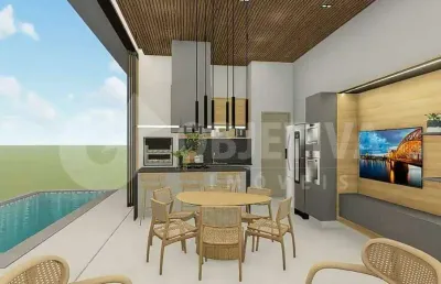 Casa em condomínio à venda, 3 quartos, 3 suítes, 4 vagas, splendido - uberlandia/mg