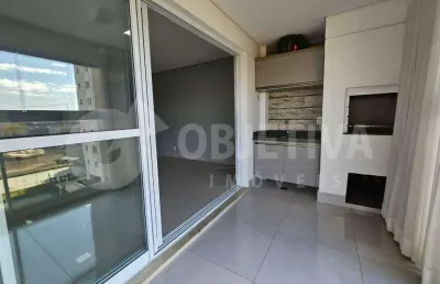 Apartamento para aluguel, 3 quartos, 3 suítes, 2 vagas, jardim karaiba - uberlandia/mg