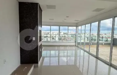 Cobertura à venda, 3 quartos, 3 suítes, 3 vagas, santa monica - uberlandia/mg