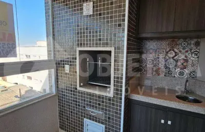 Apartamento para aluguel, 2 quartos, 1 suíte, 2 vagas, santa monica - uberlandia/mg