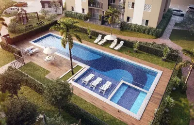 Lançamento - 3 dorm c/ suíte em condomínio fechado com lago privativo
