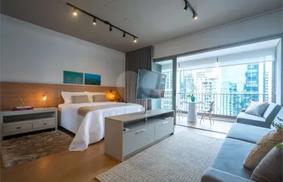 Apartamento com 1 quartos à venda ou para locação em itaim bibi - sp