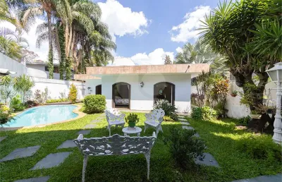 Casa térrea com 4 quartos à venda ou para locação em alto de pinheiros - sp