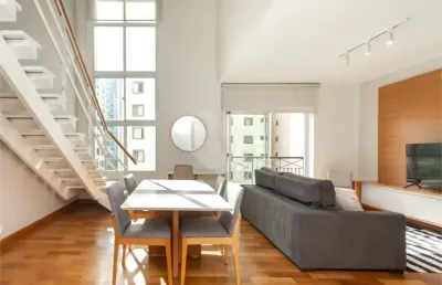 Duplex com 2 quartos à venda ou para locação em pinheiros - sp