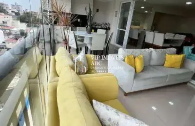 Apartamento à venda alto padrão royale merit 162m² vila gilda santo andré
