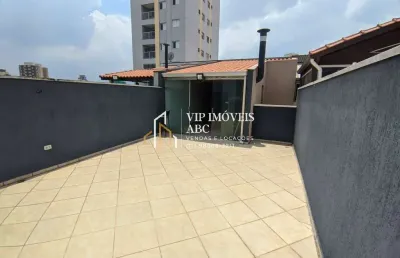 Cobertura sem condomínio à venda 198m² na vila scarpelli, santo andré