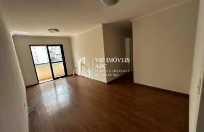 Apartamento para locação, 3 dorm, 2 vagas na vila gilda em santo andré