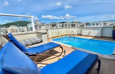 Cobertura com 3 quartos, 172 m² privativos, à venda por r$ 2.720.000- rua duarte schutel - centro - florianópolis/sc