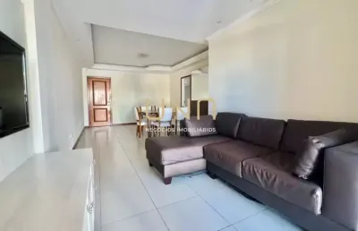 Apartamento com 3 quartos, 1 suíte, 116 m², sacada com churrasqueira, vaga livre e coberta.