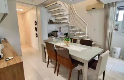Apartamento duplex residencial à venda, centro, florianópolis - ad0006.