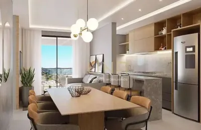 Apartamento com 2 dormitórios à venda, 75 m² por r$ 1.085.621,63 - trindade - florianópolis/sc