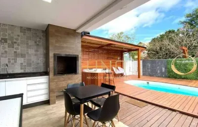 Casa com 4 dormitórios à venda, 225 m² por r$ 2.600.000,00 - jurerê - florianópolis/sc