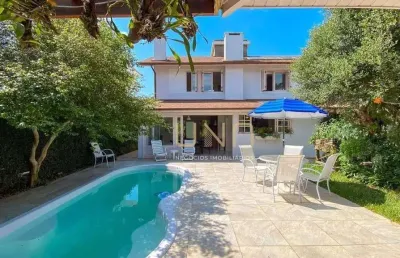 Casa com 4 dormitórios à venda, 450 m² por r$ 7.000.000,00 - lagoa da conceição - florianópolis/sc