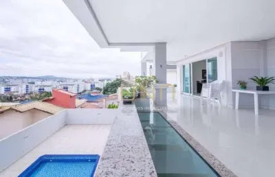 Casa com 4 dormitórios à venda, 505 m² por r$ 4.500.000,00 - itaguaçu - florianópolis/sc