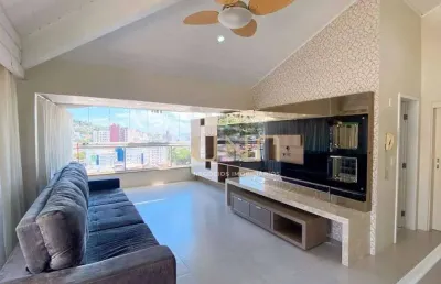 Cobertura com 3 dormitórios à venda, 162 m² por r$ 1.490.000,00 - centro - florianópolis/sc