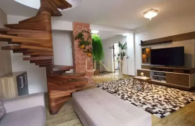 Cobertura com 3 dormitórios à venda, 180 m² por r$ 1.700.000,00 - centro - florianópolis/sc