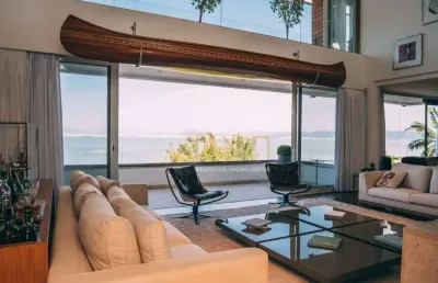 Casa com 6 dormitórios à venda, 800 m² por r$ 21.000.000,00 - cacupé - florianópolis/sc