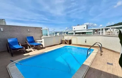 Cobertura com 3 dormitórios à venda, 206 m² por r$ 2.720.000,00 - centro - florianópolis/sc